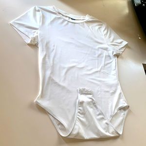 SHEIN (WHITE) Body Suit